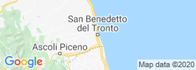 San Benedetto Del Tronto map